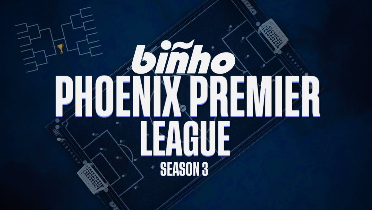 Phoenix Premier League Season 3 starts tomorrow at 2pm MST. 14 top Binho athletes embark upon a 13 game match day slate followed by the playoffs

Watch it live on YouTube (broadcast live view) and TikTok (field cam)

youtube.com/live/o9EqZqOwX…