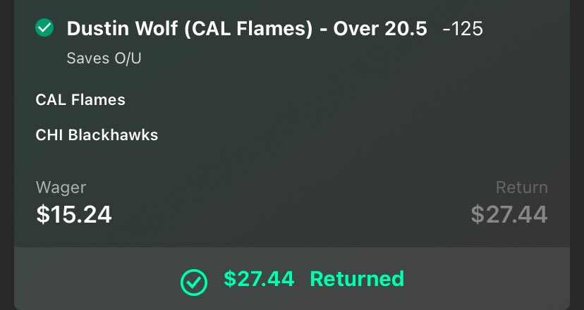 3 straight cashes of the 3U POTD in the <a href="/NHL/">NHL</a> 🤫 all in the free discord <a href="/VegasDonators/">Vegas Donators 📊</a> 🫡  #GamblingX #NHL