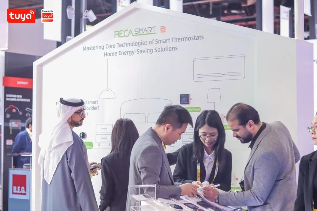tuyasmart's tweet photo. Discover the future of Smart Living at TEPE during Light + Intelligent Building Middle East 2025! Teaming up with Beca, we’re transforming smart temperature control.

https://t.co/sI4PpyLaxE

#SmartLiving #AIoT #lightbuildingME https://t.co/6OyoRctyNy