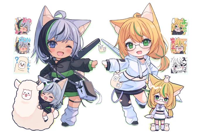 イラストのご依頼お待ちしております!キャラデザ、歌ってみた、一枚絵、SDイラストなど多岐にお受けしておりますご相談から受け付けております!DM、メール(ank16451.com)にご連絡くださいよろしくお願いします実績・ イラスト依頼 