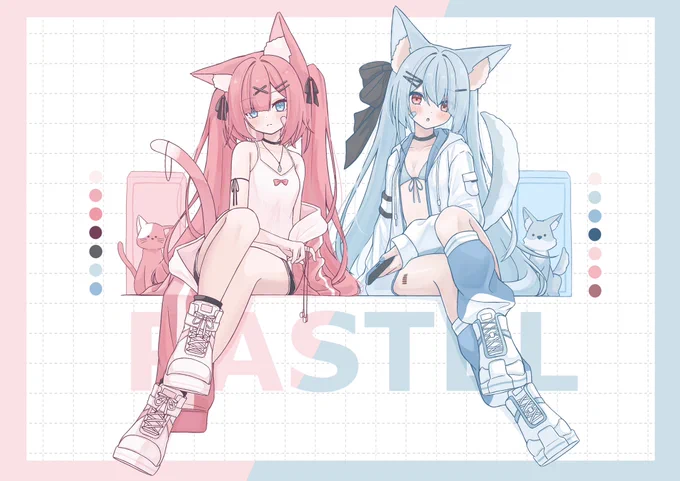 イラストのご依頼お待ちしております!キャラデザ、歌ってみた、一枚絵、SDイラストなど多岐にお受けしておりますご相談から受け付けております!DM、メール(ank16451.com)にご連絡くださいよろしくお願いします実績・ イラスト依頼 