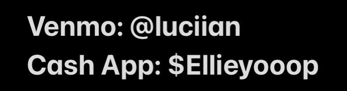 LuciianFPS's tweet photo. 'Ello y'all

There've been some chaotic circumstances in my life as of late. I'm mostly fine but long story short I'm gonna be moving into a new apartment next Friday which is exciting but scary. Don't feel pressured to, but if u wanna help support my move feel free down below <3 https://t.co/6SFMul5A4A