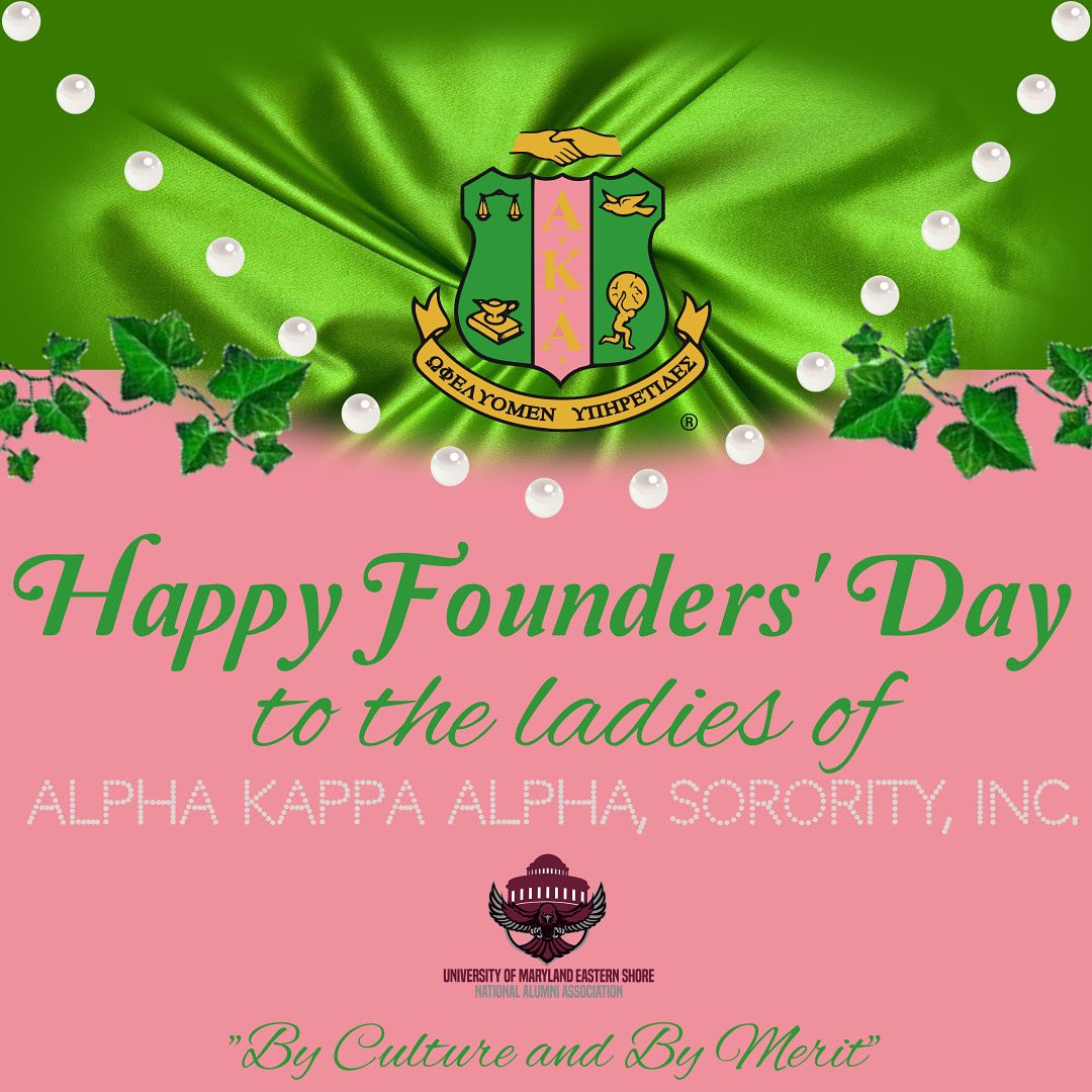 “Alpha Kappa Alpha Sorority, Incorporated ® (AKA) was founded on the campus of Howard University in Washington, D.C. in 1908.” Alpha Omicron chapter was chartered on our campus on April 7, 1951. Please join us in wishing these ladies a very Happy Founders’ Day!