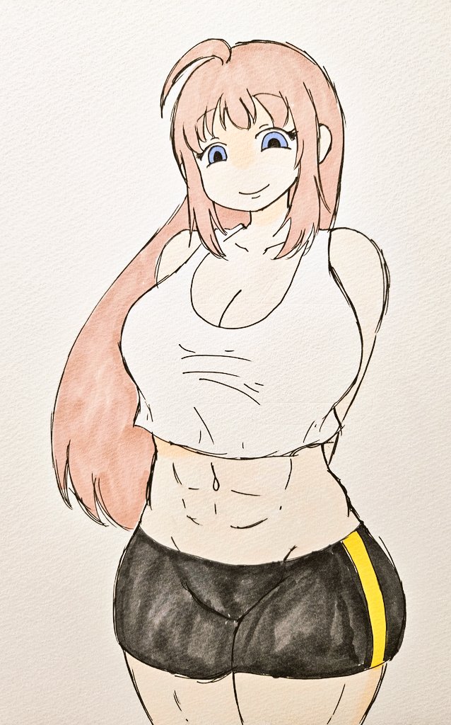 @kou_orichalife_ シオンさん、お誕生日おめでとうございます🎉🎂
カッコいい系(イメージ的にはストリートファイター)なシオンさんを描いてみました🎨 