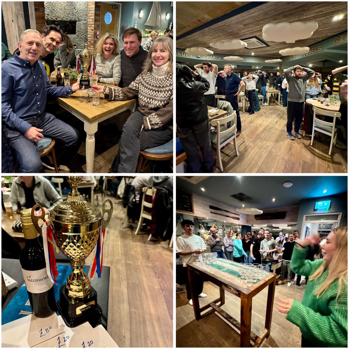 Last nights pub quiz at The Haven Bar.
Congratulations to ‘The Pedalers’ first winners of 2025 💥
Thank you to our quiz master Asher White for another fantastic evening. 
Next quiz Tuesday 28th January, see you all then.