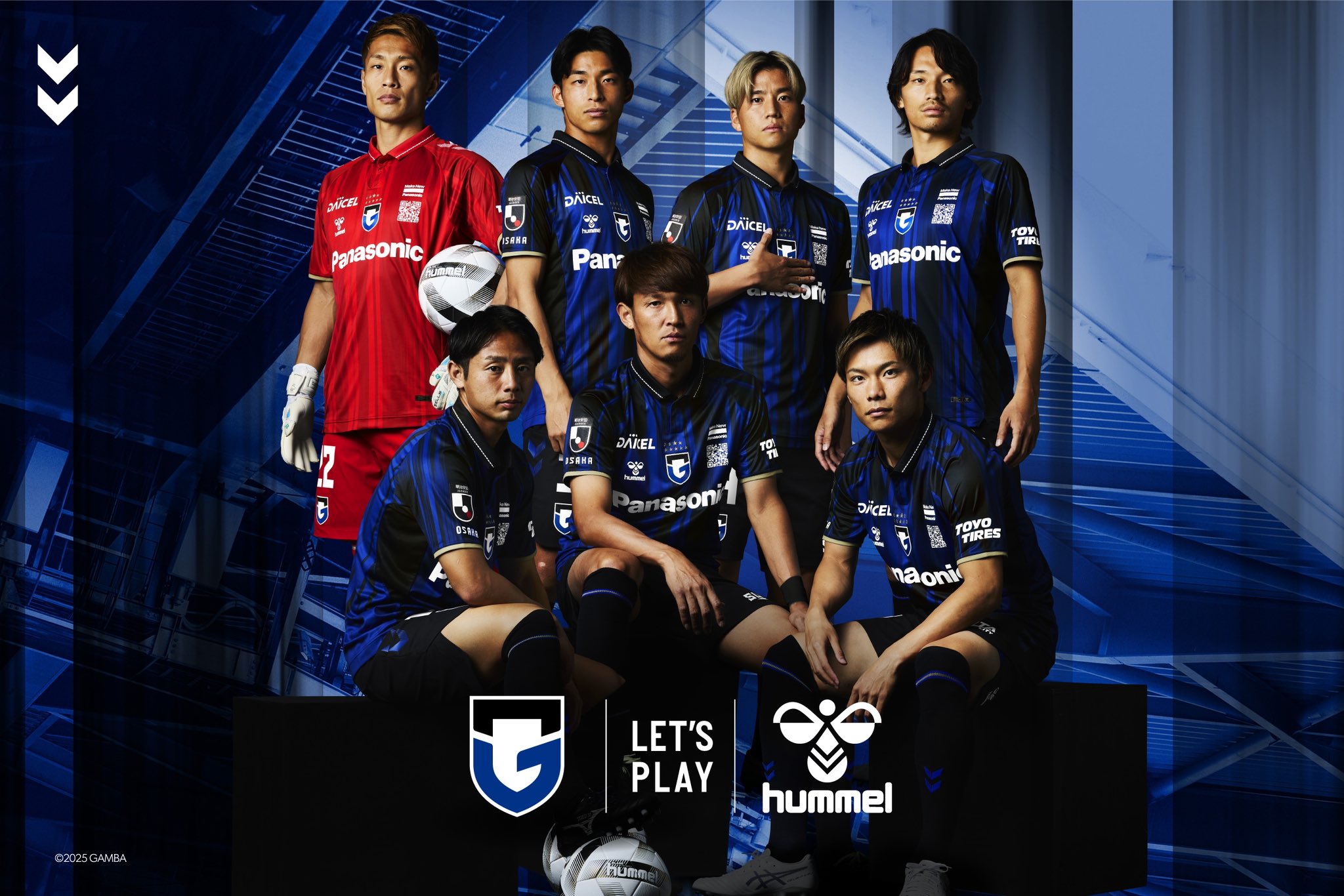 ガンバ大阪　hummel 青黒 20 SHIN ガンバ大阪 hummel 青黒 20 SHIN オンラインショップ