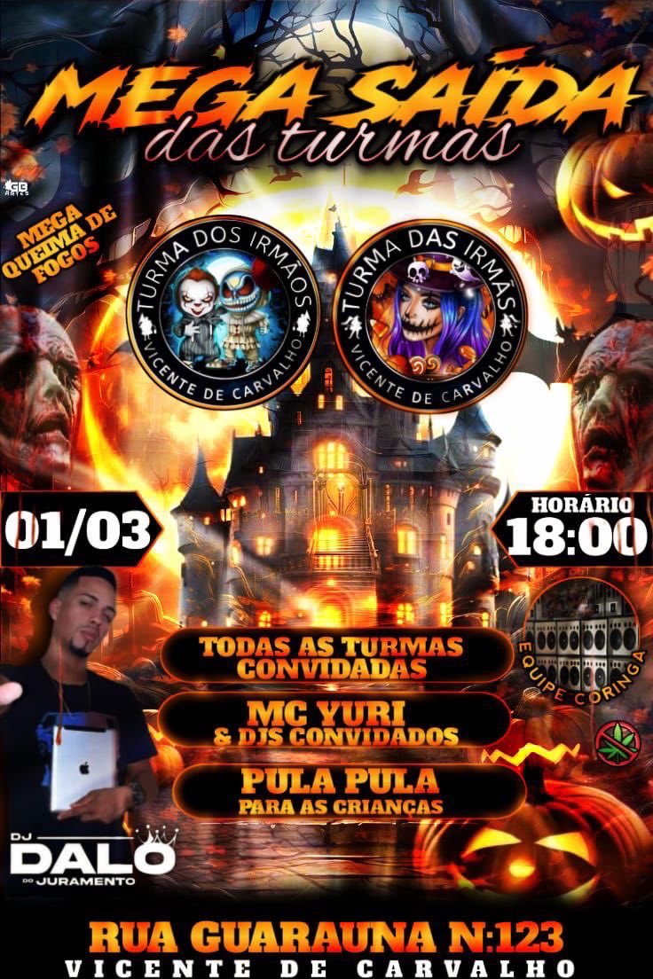Show maior de Vicente de Carvalho 🧙🏻‍♀️🎭🎃