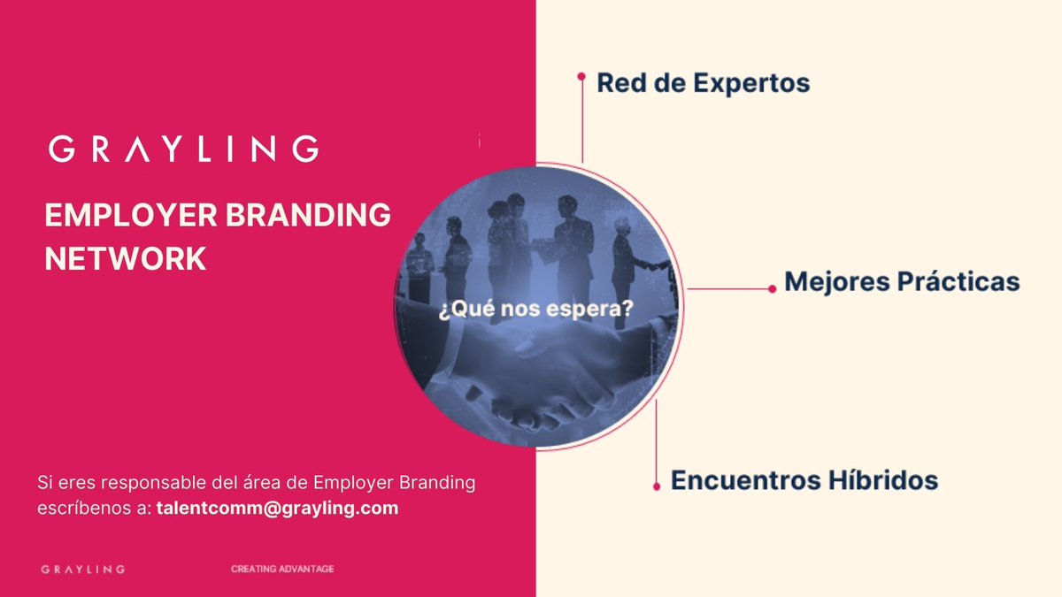 🎉 Celebramos un nuevo encuentro de nuestro Employer Branding Network 🎉
 
🌐 Esta red tiene como objetivo fomentar el intercambio de ideas, tendencias e inquietudes entre profesionales de Employer Branding y Experiencia de Empleado.