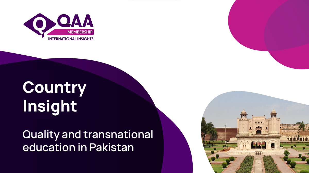 QAA (@qaatweets) on Twitter photo šµš° We have published a new report for International Insights Members which looks at quality and TNE in Pakistan.
It explores the collaborative work being carried out by <a href="/hecpkofficial/">HEC Pakistan</a>, <a href="/BritishCouncil/">British Council</a> and QAA to enhance the quality of HE in the country:
qaa.ac.uk/news-events/neā¦ šµš° We have published a new report for International Insights Members which looks at quality and TNE in Pakistan.
It explores the collaborative work being carried out by <a href="/hecpkofficial/">HEC Pakistan</a>, <a href="/BritishCouncil/">British Council</a> and QAA to enhance the quality of HE in the country:
qaa.ac.uk/news-events/neā¦