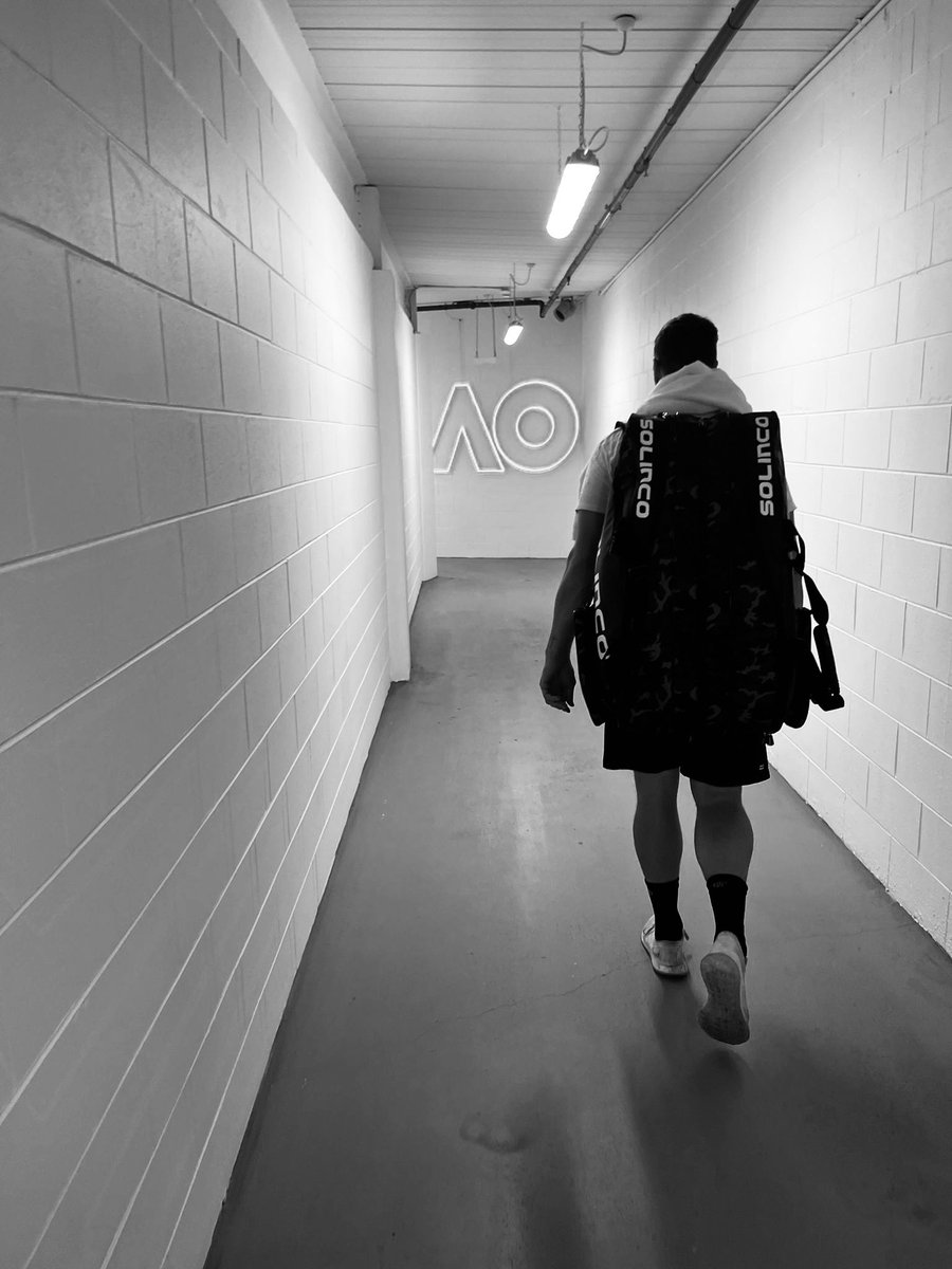 Unfortunately Cam withdrew due to illness. So no Australian open. 
This one hurts, no hiding from that. However, the only way around it is through it.
I’m Proud of the habits built to get here, and it’s not the hope that kills you, it’s the lack of it.
We go again.
Always