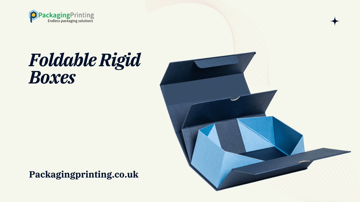 packprint_co_uk's tweet image. Luxury Meets Convenience!
Foldable rigid boxes by Packaging Printing are elegant, durable, and practical. Perfect for premium UK brands, these eco-friendly boxes combine luxury with functionality.

#FoldableRigidBoxes #LuxuryPackaging #UKBrands #RigidBoxDesign #CustomPackaging