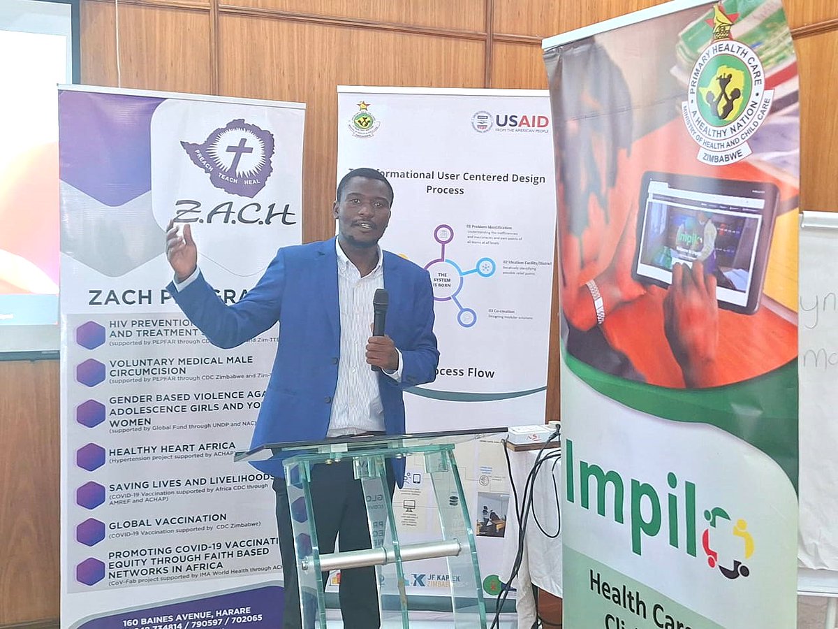 OPHID_Trust's tweet photo. Happening Now! OPHID is excited to be participating at the #Impilo Electronic Health Records (EHR) National Planning and Review meeting currently happening in Gweru. This is a high-level annual event where all different players in the EHR ecosystem come together 1/2 https://t.co/M3OFMXlCnK