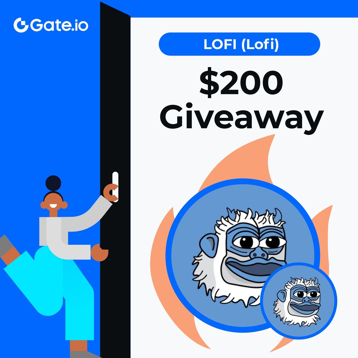 Gate.io x <a href="/lofitheyeti/">Lofi The Yeti</a> giveaway is coming! 🏂

Grab your share of $200 in $LOFI now!

20 winners, $10 each!
✅Follow @gate_io &amp; <a href="/lofitheyeti/">Lofi The Yeti</a>
✅RT, Like &amp; Tag 3 friends

New Users: Register on #Gateio to share $1,000 futures voucher: gate.io/signup?ch=sign…
($10