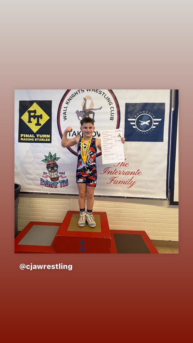 Congratulations Jax McDonnell on winning his tournament on Sunday, 01/12 at wall. Jax pinned all 3 of his opponents!
#CJAWrestlingClub #CJAWrestling #AssKickers
#HouseOfPain