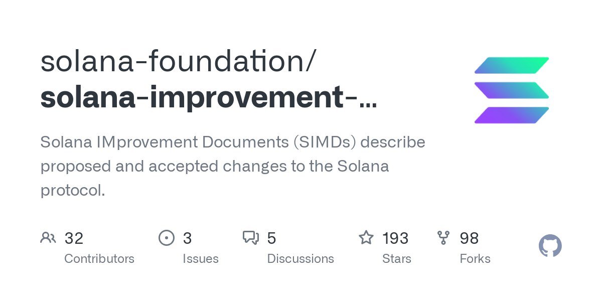 SkidyMD's tweet photo. $Solana developers have proposed SIMD-215 to tackle the 'state growth' challenge brought on by the chain's rapid user expansion. This proposal introduces a lattice-based homomorphic hashing function, aiming to revolutionize how user accounts are tracked on the network. https://t.co/BE8Ks8T9WZ