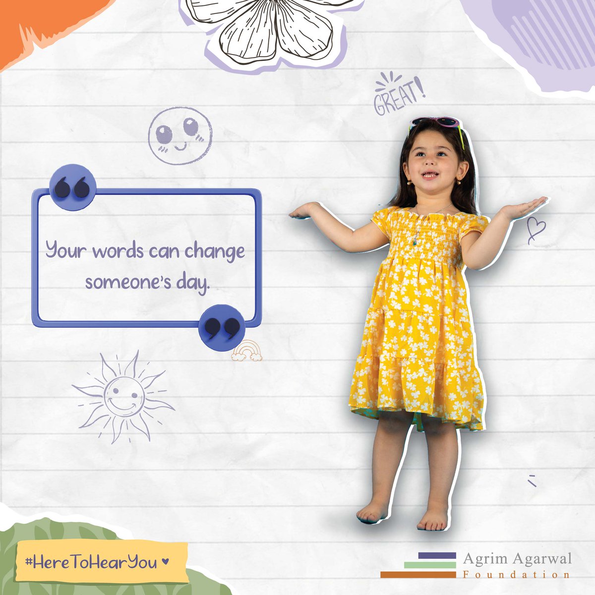 AgrimFoundation's tweet photo. Let’s uplift, not tear down. This #NoNameCallingWeek, let’s make it a habit to spread kindness with our words. 

🌐 https://t.co/Pt3wYzSOFV 
📧 info@agrimagarwalfoundation.com  
📞 +91-989 246 5062  

#SpreadPositivity #RespectEachOther #KindWordsMatter #Heretohearyou https://t.co/vOx7ZcvhR2
