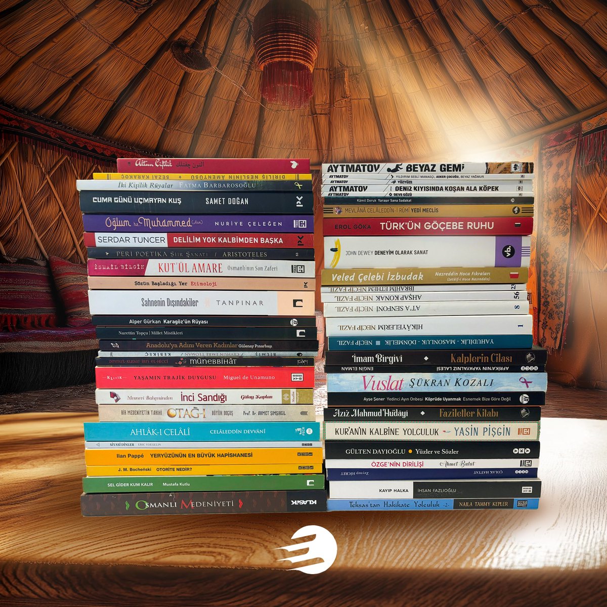 #KitapÇekilişi 📚

Bu paylaşımı RT yapıp hesabımızı takibe alanlar arasından 1 kişiye tarih, kültür ve edebiyat eserlerinden oluşan 50 kitaplık seti hediye ediyoruz. 🎁

🗓️ Sonuçlar 22 Ocak Çarşamba günü saat 14:00’de açıklanacaktır.