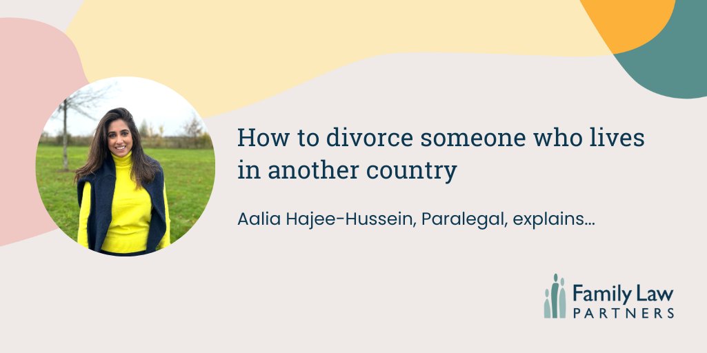 Are you in a situation where you wish to issue divorce proceedings but your spouse (or you) lives abroad? Aalia Hajee-Hussein from our Ascot office explores the principle of jurisdiction in family law. Read the blog here: familylawpartners.co.uk/blog/how-to-di…. #Divorce #InternationalFamilyLaw