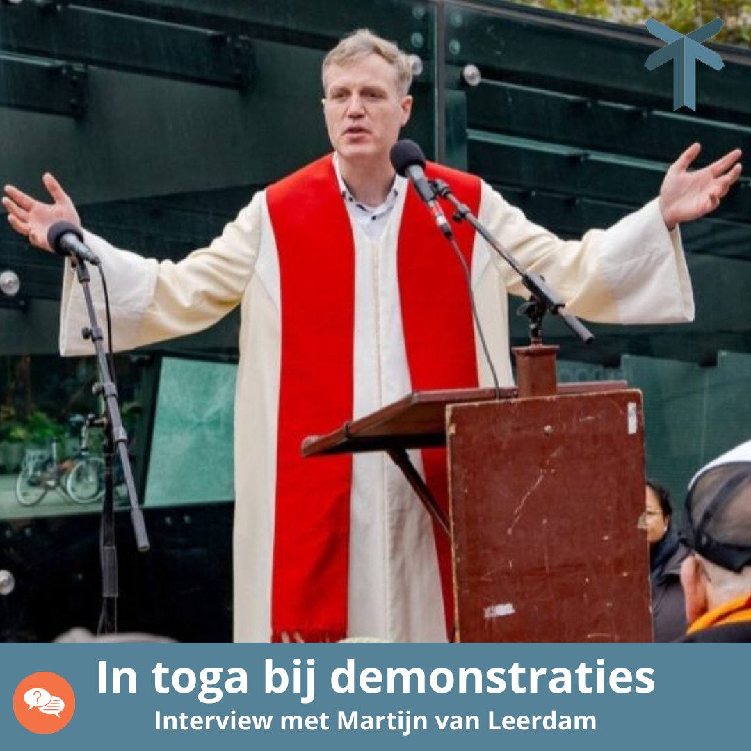 <a href="/DsMartijn/">Martijn van Leerdam</a> is predikant-directeur van diaconaal ontmoetingscentrum Pauluskerk in Rotterdam. Als het nodig is, beklimt hij zeepkist of podium, om in toga op te komen voor de belangen van de bezoekers van de Pauluskerk. <a href="/PosthumusKees/">Kees Posthumus</a> ging met hem in gesprek.

#interview #toga