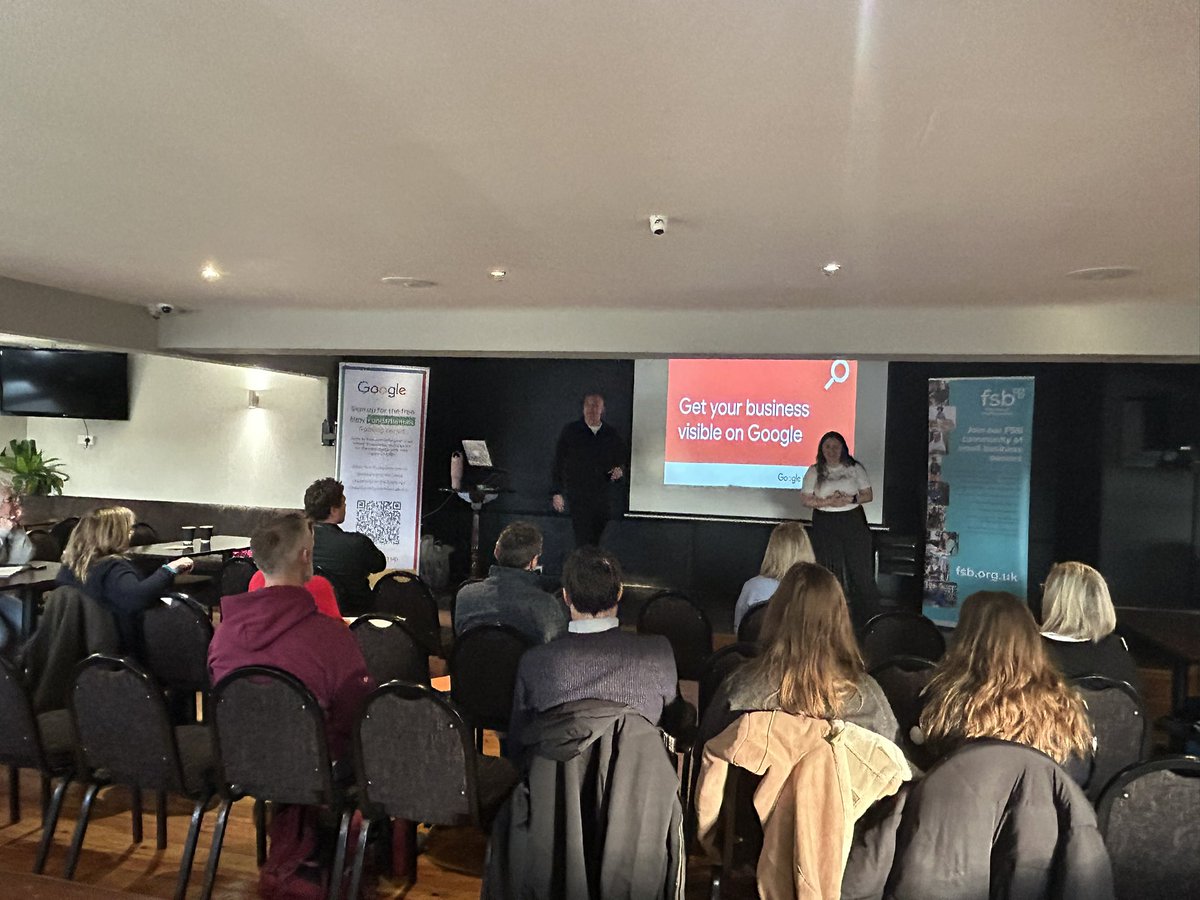 FSBNorthYorks's tweet image. We’re getting Tadcaster visible on Google with a Google digital garage today for local businesses, working in partnership with @northyorksc #ThinkWithGoogle