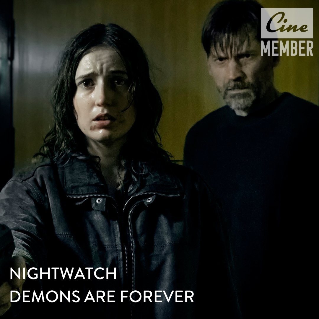 Nieuw op #CineMember: #NightwatchDemonsAreForever. Geneeskundestudent Emma werkt als nachtwacht op de forensische afdeling. Het is de plek waar haar ouders decennia geleden aan psychopaat Wörmer wisten te ontkomen. #NieuwopCineMember #Filmtip #HetFilmhuisThuis #GemistInJeFilmhuis