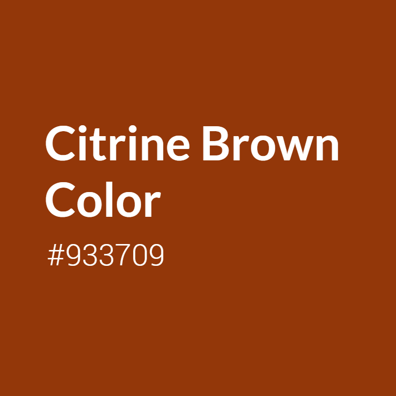 crispedge's tweet photo. Citrine Brown color #933709 A Warm Color with Red hue!
Tag your work with #crispedge
https://t.co/4uSWIewvZ1
#WarmColor #WarmRedColor #Red #Redcolor #CitrineBrown #Citrine #Brown #color #colorful #colorlove #colorname #colorinspiration https://t.co/gMhGglv72b