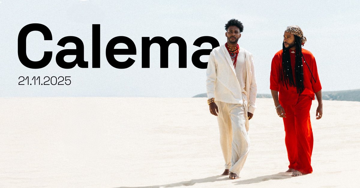 vorstnationaal's tweet photo. NIEUW! 🎶 Calema viert 15 jaar carrière op 21 november 2025 in Vorst Nationaal! Tickets zijn meteen beschikbaar. 

🎟 https://t.co/K2nGsy1ldo

#Calema #VorstNationaal #Brussel #Concert #beat #beatvenues #ODLive #Tickets https://t.co/f8JqlIbIeb