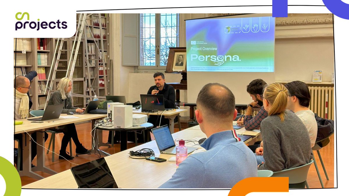 OnProjects (@onprojects_es) on Twitter photo The <a href="/Personaeu/">Persona Project</a> held its 2nd transnational meeting in Perugia 🇮🇹 on 14-15 Jan!
Partners came together to evaluate the progress made in the first year ✅, plan the next steps, and brainstorm on the development of the hybrid #AI system🤖
Stay tuned! 🌐personaproject.eu The <a href="/Personaeu/">Persona Project</a> held its 2nd transnational meeting in Perugia 🇮🇹 on 14-15 Jan!
Partners came together to evaluate the progress made in the first year ✅, plan the next steps, and brainstorm on the development of the hybrid #AI system🤖
Stay tuned! 🌐personaproject.eu