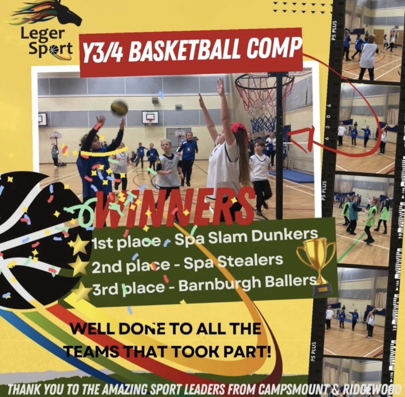 Leger Sport (@legersport) on Twitter photo π ICYMI - π³ππππ πΊππππs πͺπππππππππππ
Here's a recap of our KS1 Basketball series.
π 9 December; yr1 & 2
π 17 December; yr3 & 4
It's been a great first half of the sports calendar so far, with plenty more sport to come! π Well Done to everyone involved.π π ICYMI - π³ππππ πΊππππs πͺπππππππππππ
Here's a recap of our KS1 Basketball series.
π 9 December; yr1 & 2
π 17 December; yr3 & 4
It's been a great first half of the sports calendar so far, with plenty more sport to come! π Well Done to everyone involved.π