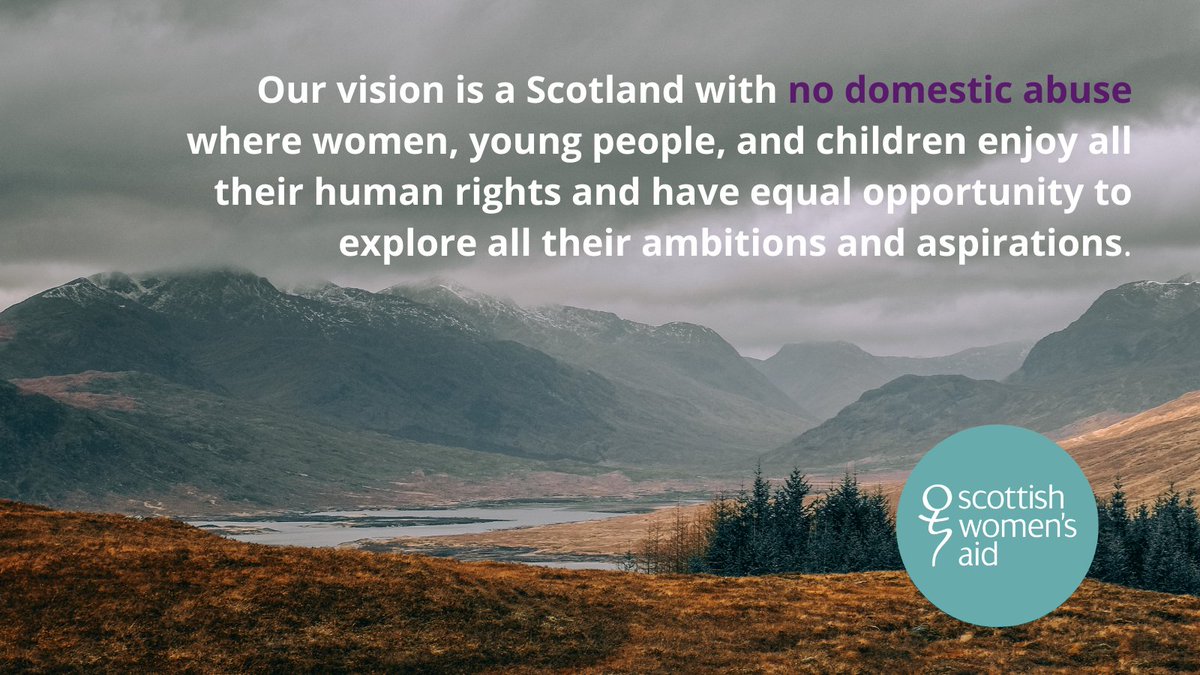 Imagine a Scotland where women and children can live free from fear, control, and violence. 💜

Our vision is a Scotland with no domestic abuse—a place where equality, safety, and respect are a reality for all.

🔗 Learn more about our mission and how you can help make this
