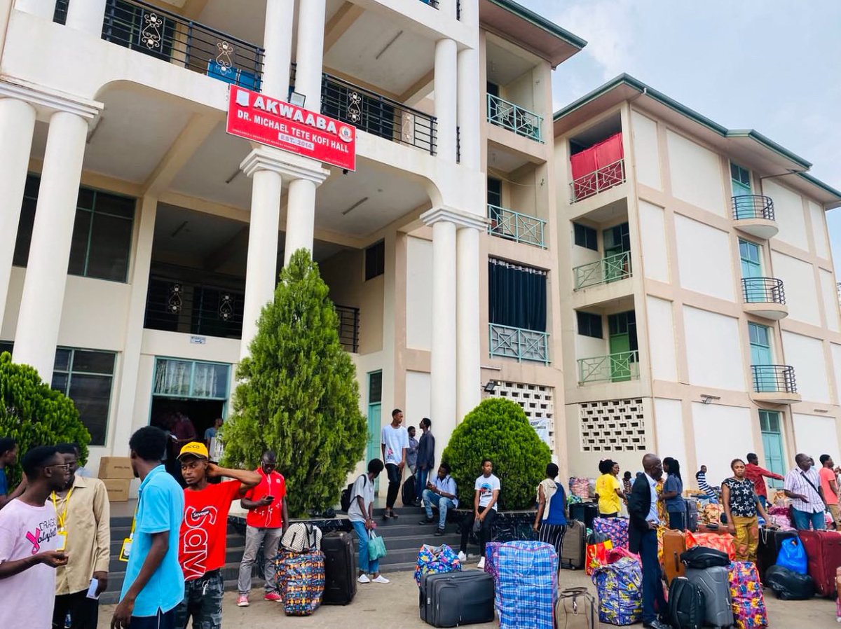 UmatAim's tweet photo. Dr M. T. Kofi Hall (K. T. Hall)

This Hall, established in June 2014, was named after Dr Michael Tetteh Kofi, a past principal of this institution, in recognition of the major role he played towards the development of the institution. It provides accommodation for about 500 stds https://t.co/cBUqViI9ep