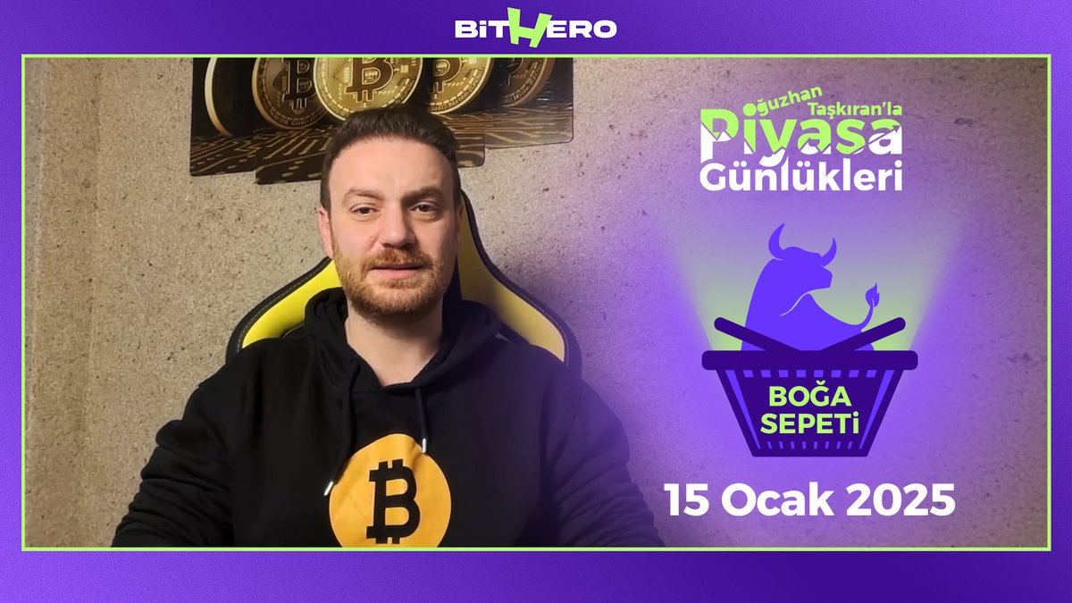 Beklenen boğa için hangi ürünleri tutuyorum?

<a href="/BitHeroKripto/">BitHero</a> ile Boğa Sepeti bölümü geldi.

#ARB #EIGEN #ENA #AAVE #PNUT #NEIRO Analizleri ve sizlerin sorduğu #BUGER #SOL #SUI analizlerinin olduğu efsane bölüm sizlerle link bıraktım hemen izleyin.

youtube.com/watch?v=1FY1MA…