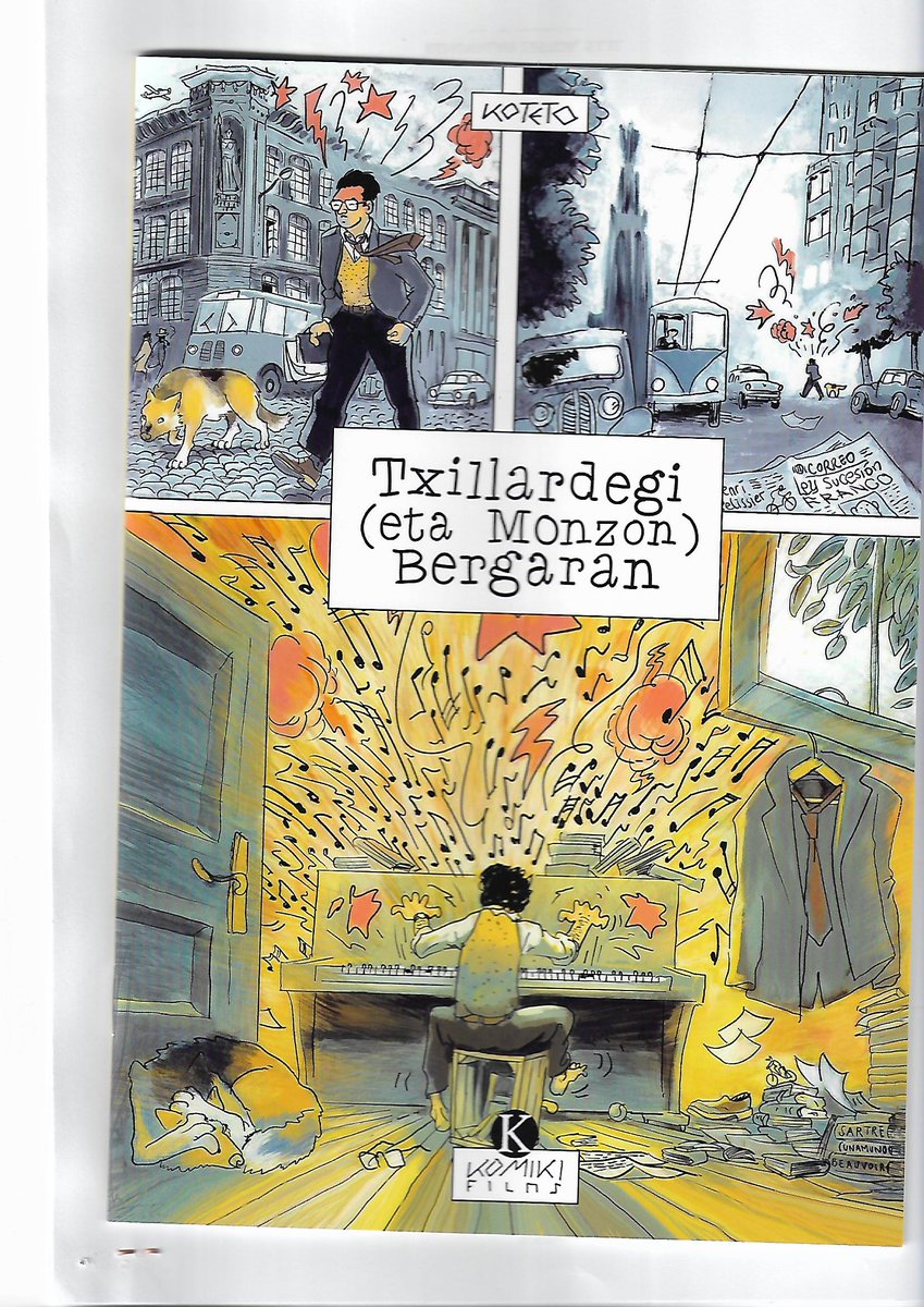 Oso interesgarria Txillardegiri buruzko komiki politiko hau. Besteak beste Nazio Askapen Mugimendua izan behar zen horretan aspaldian izandako gertaerak, infiltrazioak eta desbideraketak kontatzen ditu, beste itxurapean, baina, gaur bizi ditugun berberak edo antzekoak.