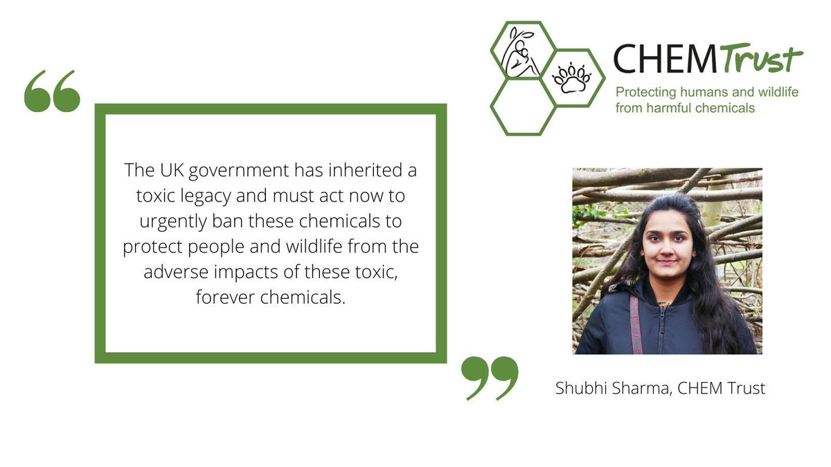 CHEMTrust's tweet image. 🚨A new #PFAS #ForeverLobbying project estimated an annual UK clean-up cost of £9.9bn if emissions remain unrestricted and uncontrolled.
🧪Our researcher Dr Sharma commented in a recent @guardian article.
Read the full article here: buff.ly/40imRLz
#BanPFAS