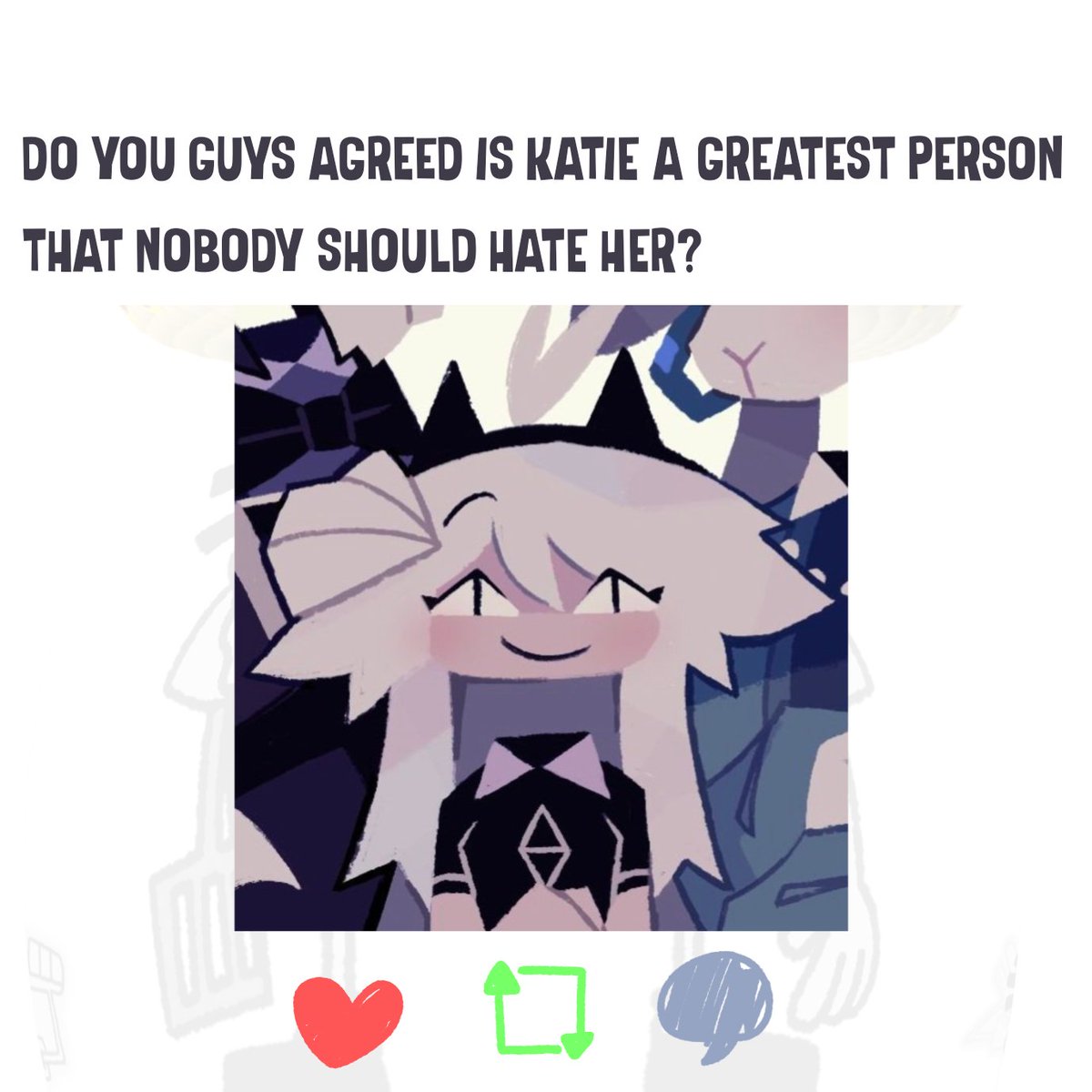 Who Agreed Is Katie a greatest person^_^?

Non- #fundamentalpapereducation #fundamentalpapereducationAU #fundamentalpapereducationOC #fpeOC #fpeAU #KATIEVERSE