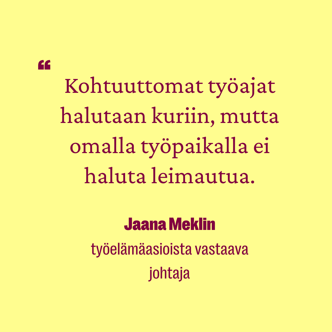 Haluamme puuttua juristien kohtuuttomiin työaikoihin ja kasvattaa alan vastuullisuutta. Yksi tapa ovat vastuullisen lakipalvelun työnantajaperiaatteet.  Lue lisää blogikirjoituksesta: juristiliitto.fi/blogit/kohtuut…
#juristi #lakimies #asianajaja