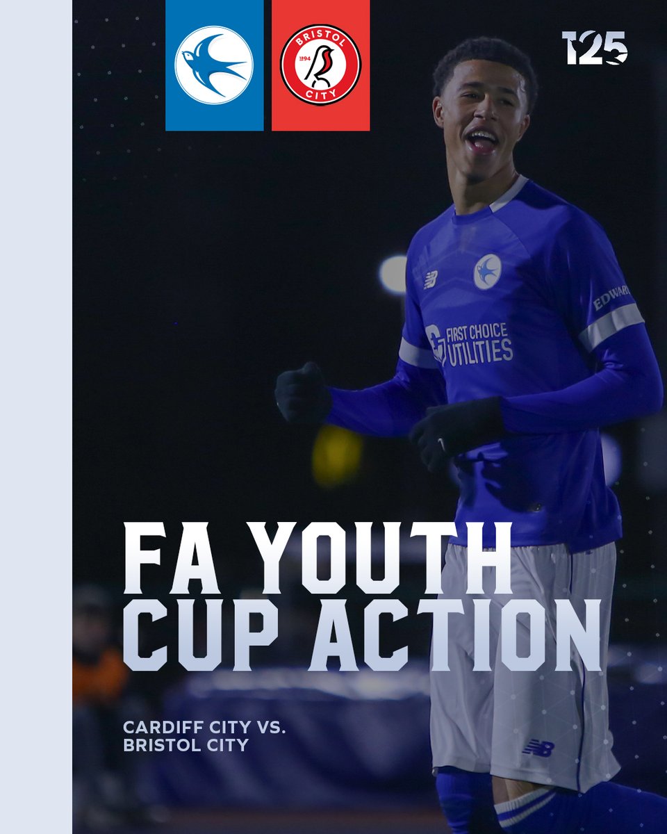 Cardiff City Academy (@cf11academy) on Twitter photo Our U18s are in #FAYouthCup action on Friday evening! π
π Bristol City
ποΈ 17/01/2025
β° 7pm KO
π <a href="/CDFSportsCampus/">Cardiff International Sports Campus</a>
ποΈ Adults: Β£4, Concessions: Β£1
#CityAsOne | <a href="/FirstChoiceUtil/">First Choice Utilities</a> Our U18s are in #FAYouthCup action on Friday evening! π
π Bristol City
ποΈ 17/01/2025
β° 7pm KO
π <a href="/CDFSportsCampus/">Cardiff International Sports Campus</a>
ποΈ Adults: Β£4, Concessions: Β£1
#CityAsOne | <a href="/FirstChoiceUtil/">First Choice Utilities</a>