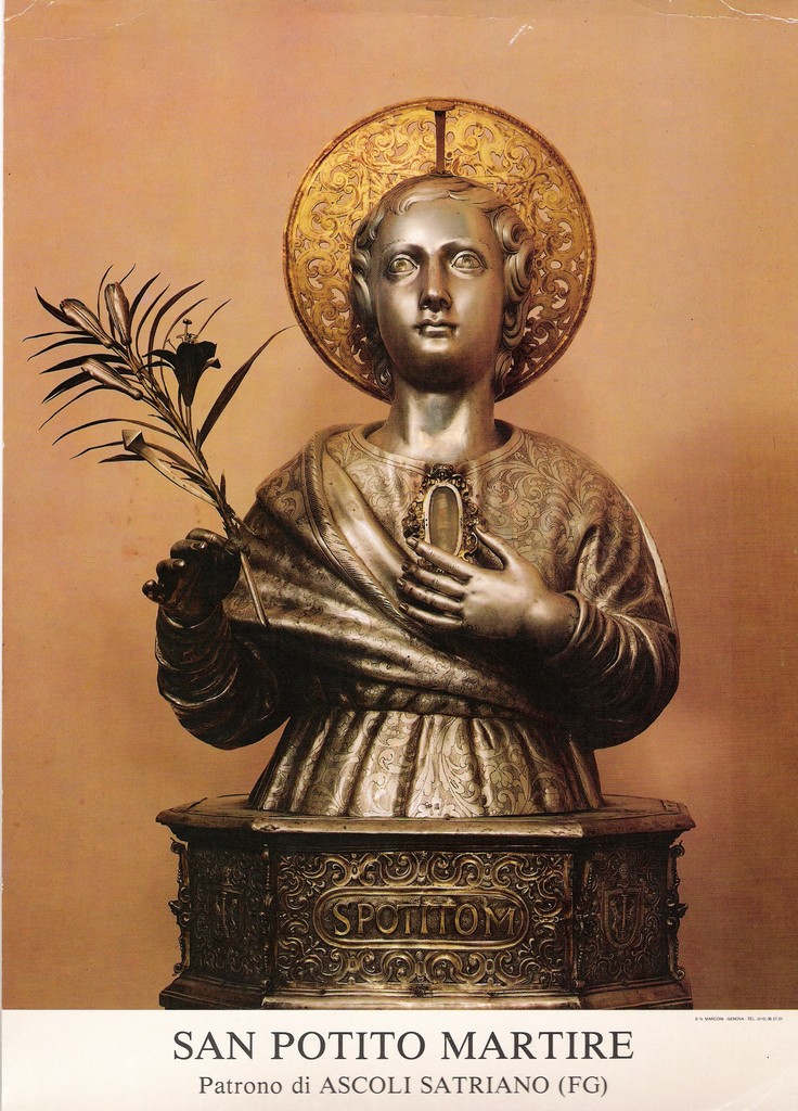 unadeapie's tweet photo. #SanPotito, mártir cristiano venerado como santo por la Iglesia católica y la Iglesia ortodoxa. Su fiesta se celebra el 14 de enero.
#Potito alimento envasado y preparado a modo de puré, para niños de corta edad.
#ElPotito cantaor de flamenco https://t.co/JxmLQ1XhgL