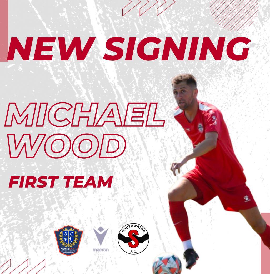 Southwater_FC's tweet photo. ♥️🖤NEW SIGNING🖤♥️

We are pleased to announce @michaelwood64 has put pen to paper and signing with the Swifts.

With bags of county prem experience at the likes of Crawley Down, Horsham YM &amp; Broadbridge Heath.

The attacker will be a great addition.

Welcome Woody ✍️🤝 https://t.co/FrmlQ07M5G