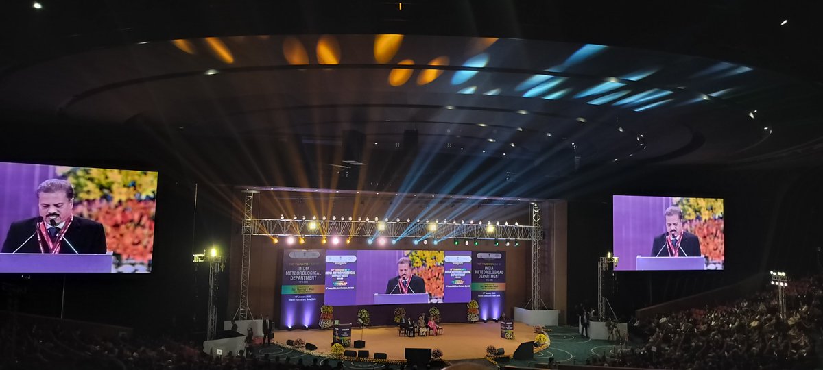 Glimpses of <a href="/Indiametdept/">India Meteorological Department</a>'s 150th anniversary. We are honored to have worked with them in 2024 on critical public outreach initiatives related to extreme weather events. 

#IMD150 #EnablingSocialJustice