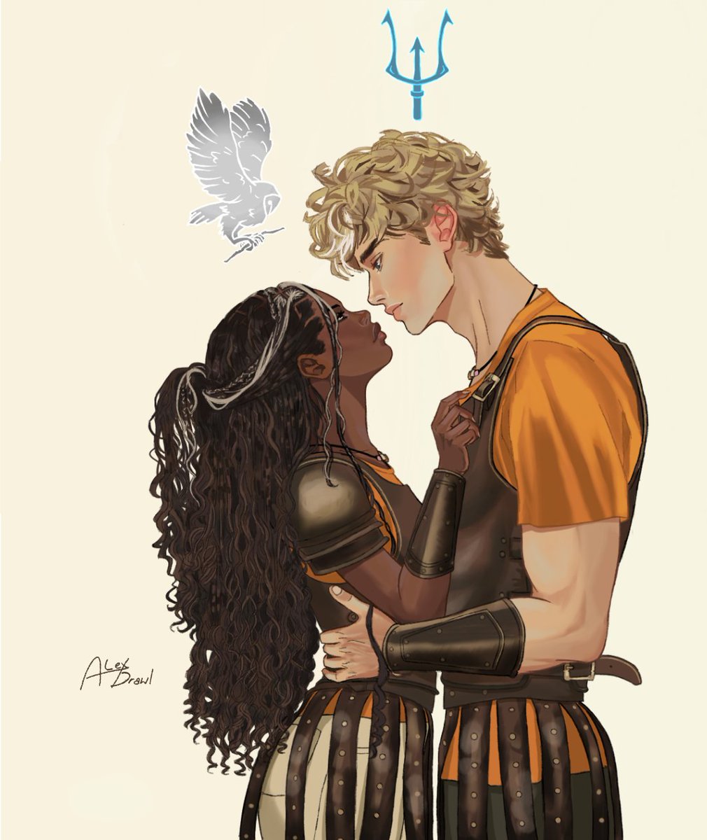 Percy Jackson fanart 🌊🦉