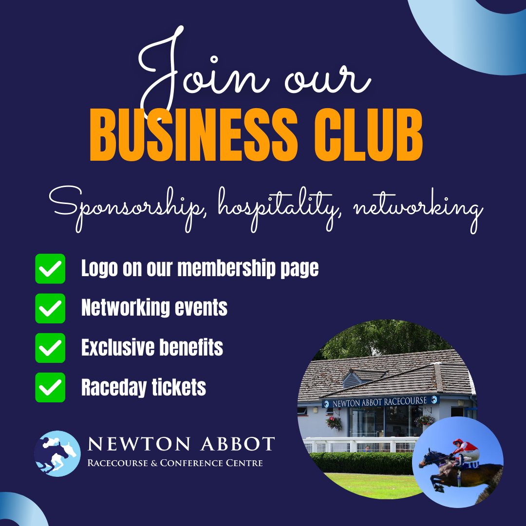 🚨 Exciting News! 🚨

We’re thrilled to launch our Business Club – the perfect way to network, promote your business, and enjoy an unforgettable day at the races!

✅ Exclusive benefits
✅ Raceday tickets
✅ Logo on our members page
✅ Networking events

More information: