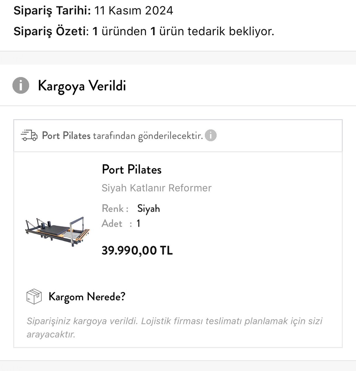 Beymenden 11 Kasım tarihinde aldığım ürün, bugün 15 Ocak, hala teslim edilmedi. Faturam hala iletilmedi. Her ay kayıt açıldı, bir geri dönüş sağlanmadı firmadan. Koskoca 2 AY..
<a href="/Beymen/">Beymen Group</a> 
Lütfen acil şekilde dönüş talep ediyorum artık
