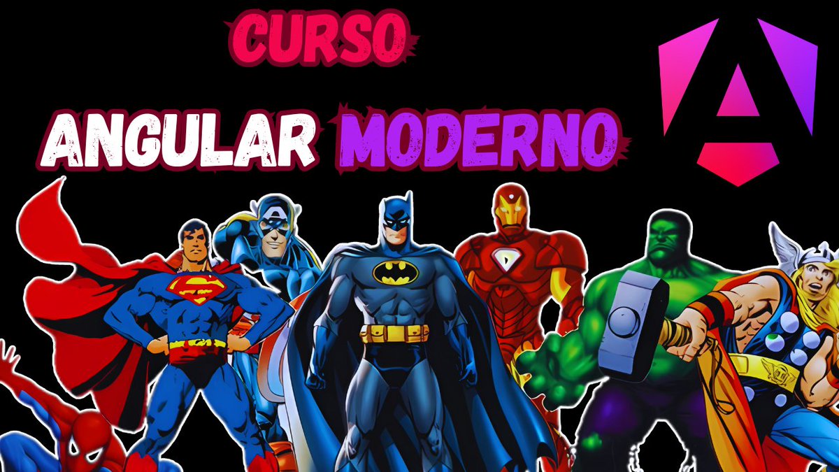 Os está gustando el curso de @Angular Moderno que estamos llevando en el canal. Por aquí os dejo la playlist con las lecciones hasta ahora.

📎youtube.com/watch?v=XXgQud…

Y si no te interesa #Angular, no me podrás decir que no te gustan las miniaturas.