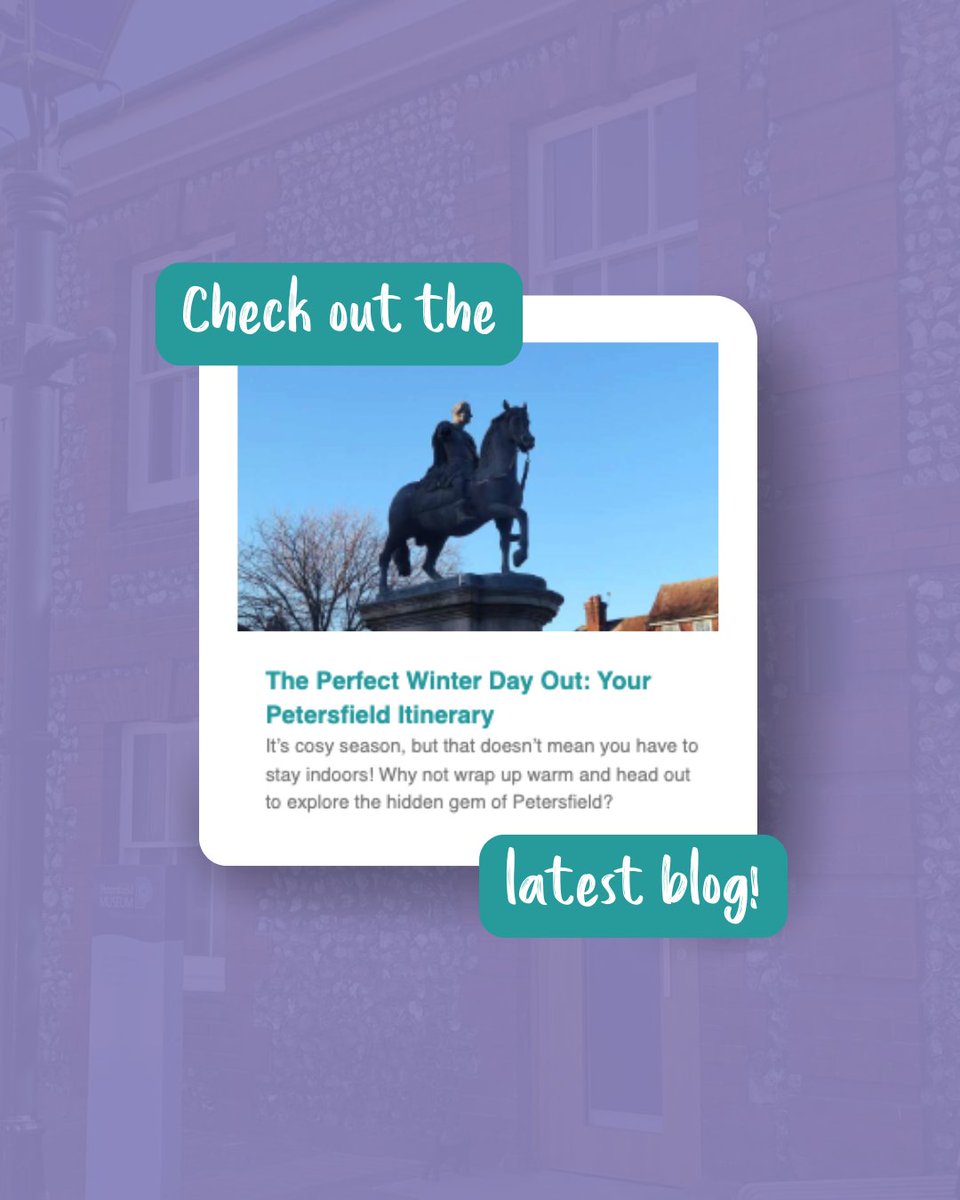 Did you read this blog? ❄️ Discover how to spend the perfect winter day in Petersfield, from cosy cafés to hidden gems Petersfield has it all! 

Treat yourself to a day out in our wonderful town! 

Read more via the 🔗
visitpetersfield.co.uk/winter-day-out…