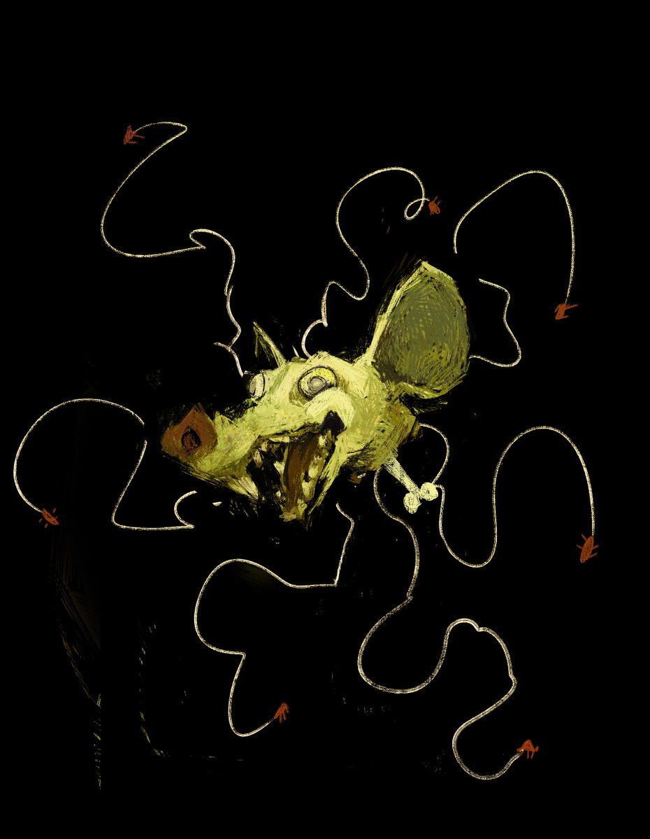 mental illnesses as paintings:

Bubonic Plague