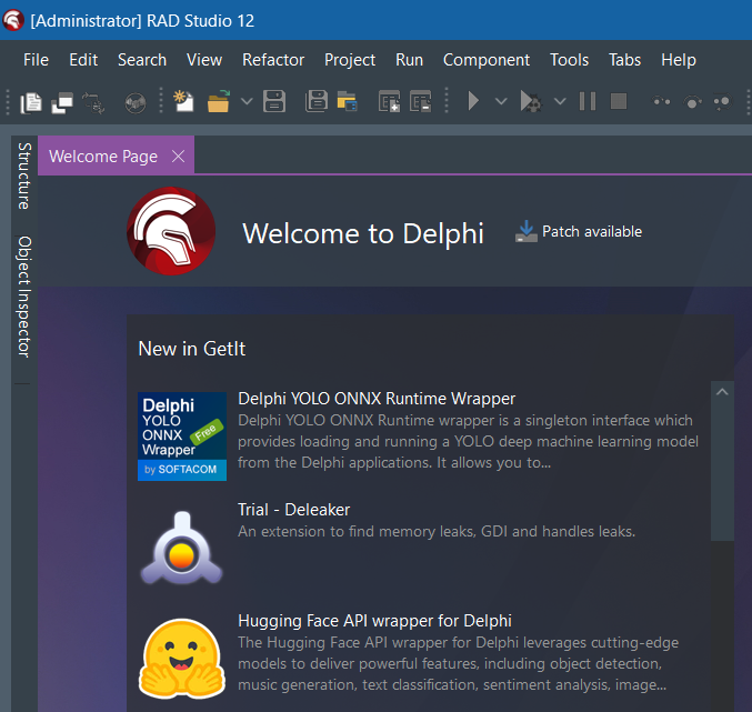 Creatorre's tweet image. Our free #Delphi #Yolo #ONNX Runtime Wrapper package for #Delphi is available in #GetIt  Package Manager now. You can use it for your #AI projects for objects deteclien and classification using #YOLO models.