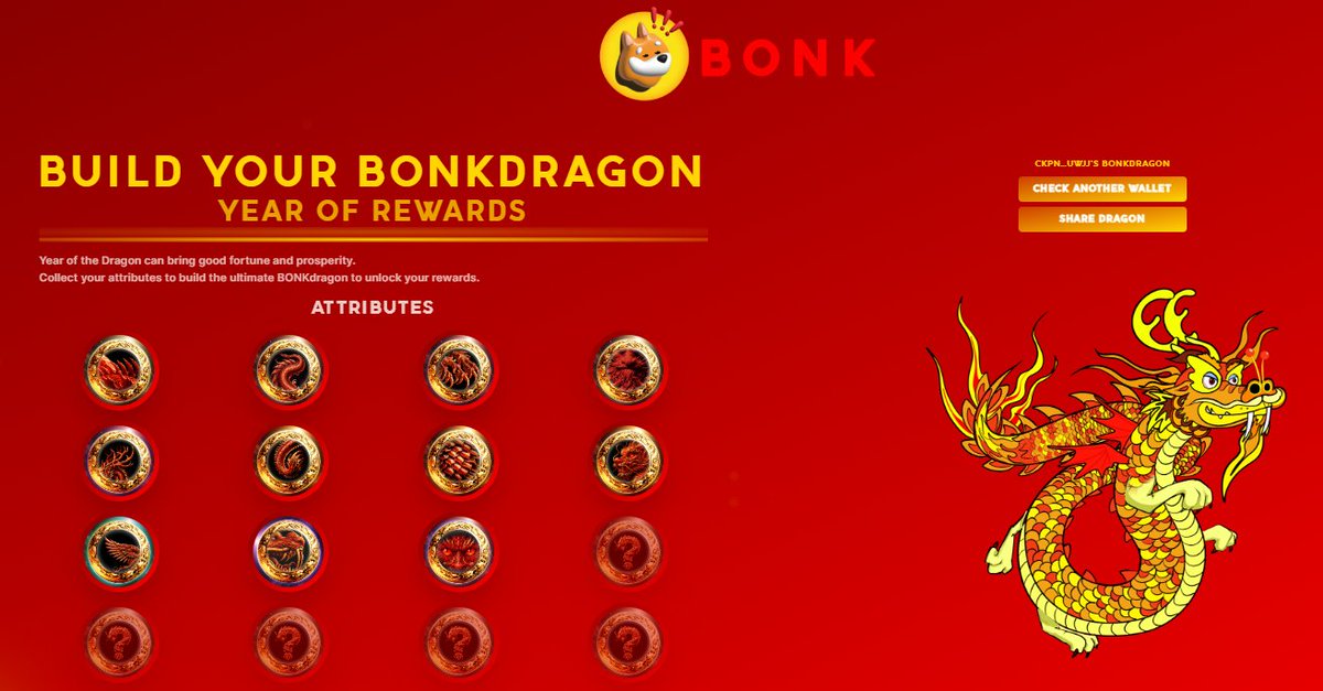 Degenerayy's tweet photo. Getting close to completing my dragon @bonk_inu @dragontaillucky 

#BONK $BONK $SOLANA https://t.co/Yh2z05SDyd
