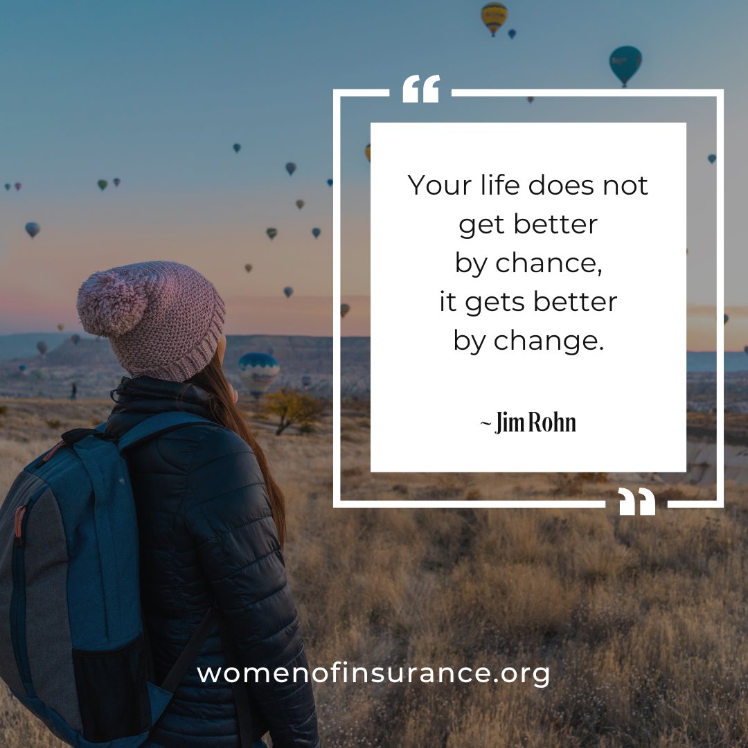 wmnofinsurance's tweet image. By choosing change over chance, taking initiative, overcoming fear, embracing adaptability, and committing to continuous improvement, you empower yourself to shape your own future.

#womenofinsurance #embracechange #proactiveliving #ShapeYourFuture