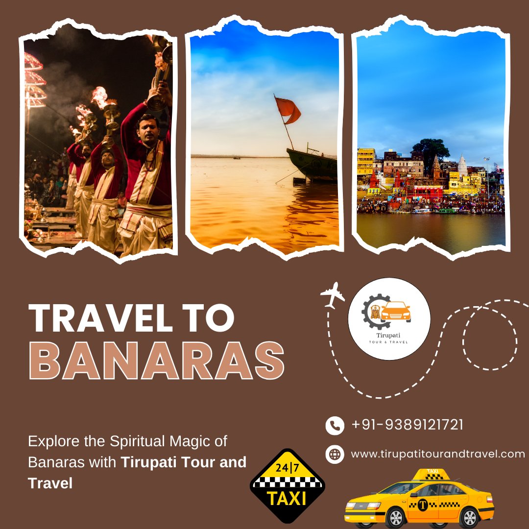 Let Banaras (Varanasi) weave its magic on you. With Tirupati Tour and Travel, you’ll experience the spirituality, culture, and traditions that make this city one of the oldest and most revered in India.

🌟 Banaras Tour Highlights: